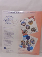 Sealed Creative Memories Custom Cutting System 3 Circle Cutting Patterns NEW