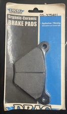 Drag Specialties Organic Brake Pads 78-84 Harley Davidson Touring Ft /Rear FA24