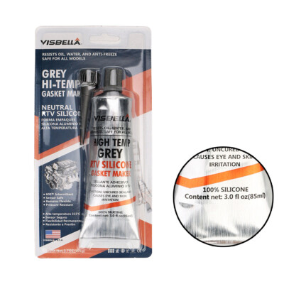 RTV Silicone Gasket Maker Grey High Temp Sealant 85g Fit Engine