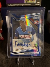 2022 Panini Elite Extra Edition - Fraylin Severino #195 Die-Cut Signatures /93