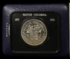 1871 - 1971 BRITISH COLUMBIA Centennial Canadian CANADA Silver Dollar Coin Case