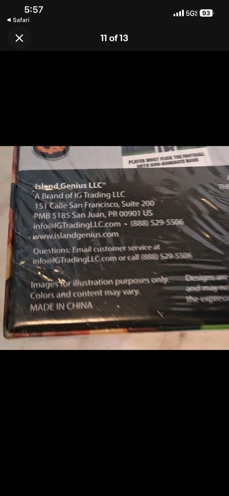 Island Genius Armchair Quarterback The Ultimate Football Game New Unopened