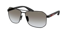 NEW Prada Linea Rossa A53S Sunglasses 1BO5O0 Black 100 AUTHENTIC