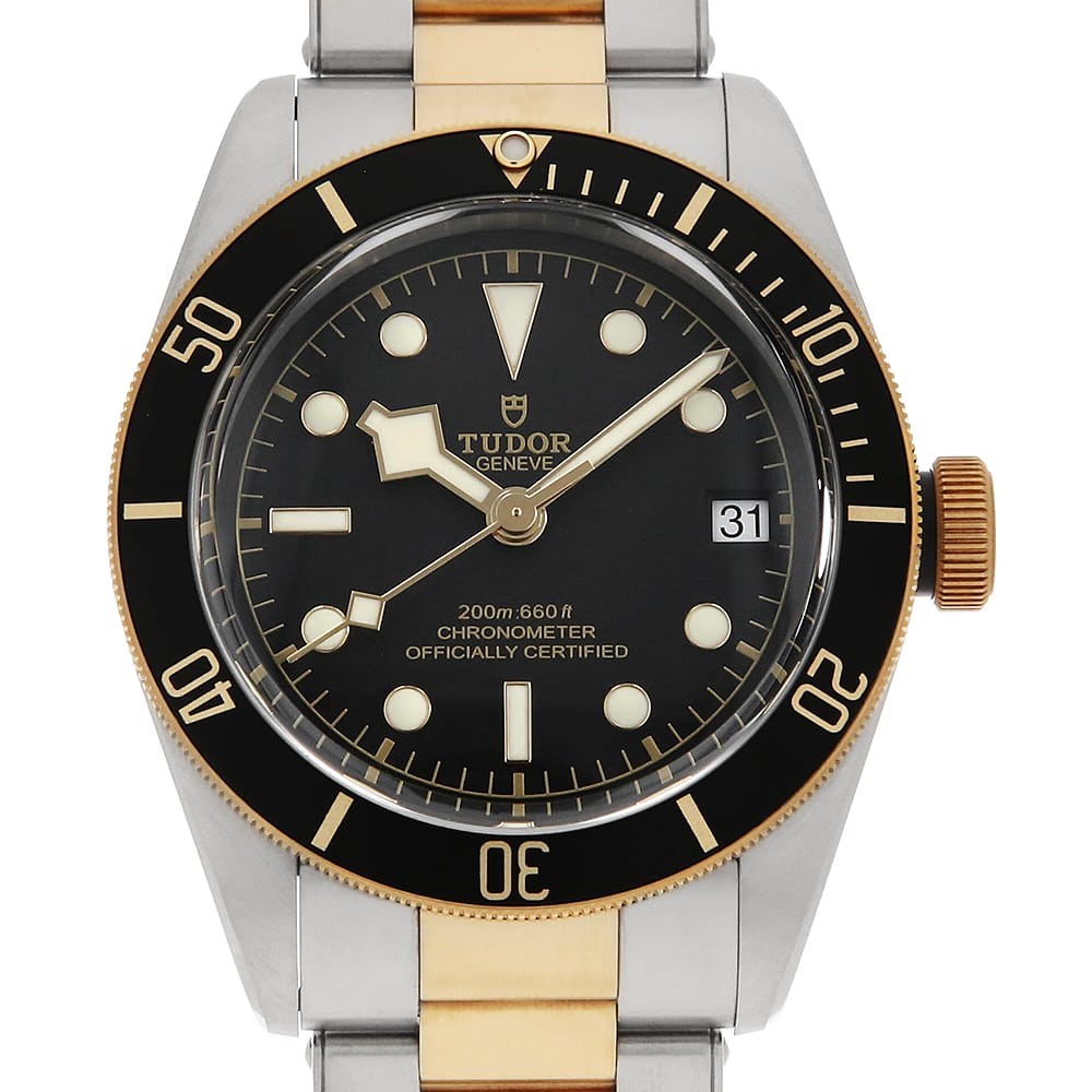 mens Black second 79733N TUDOR hand Heritage Bay - vintagewatches.pk