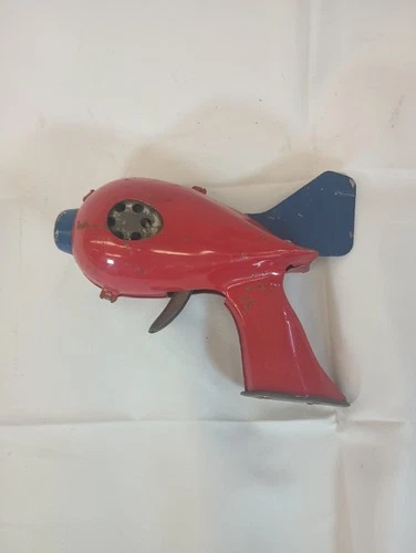 Vintage 1930s Marx Flash Streamline Siren Sparkling Pistol (INCOMPLETE)