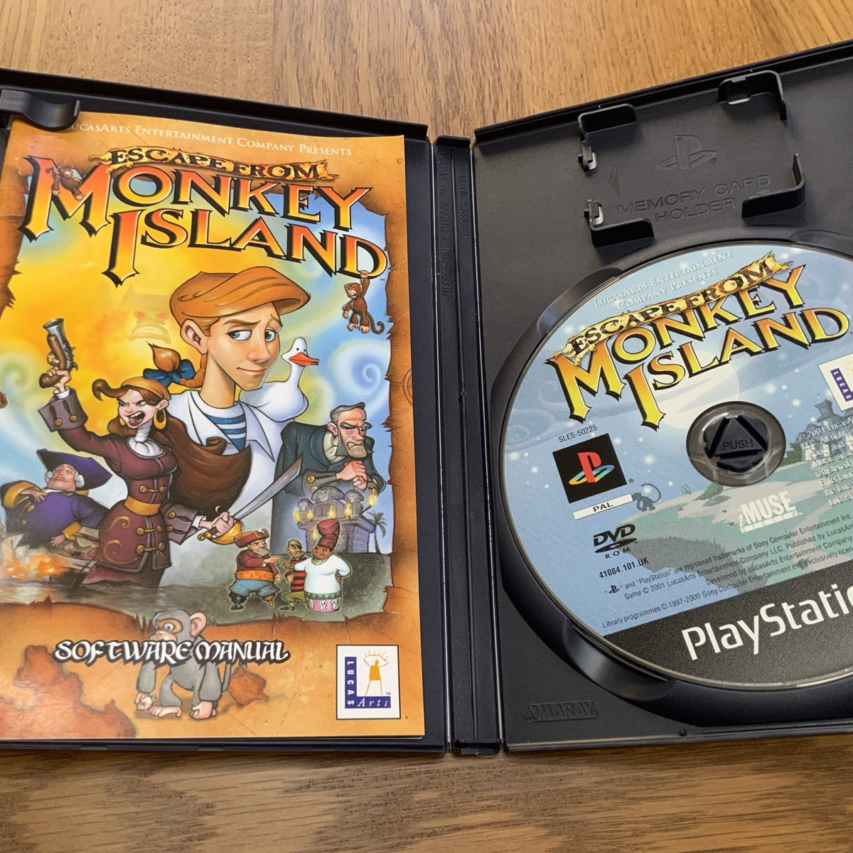 ESCAPE FROM MONKEY  北米版　PS2 Escape from Monkey Island PS2 Gameplay HD - PCSX2 2.1 - YouTube