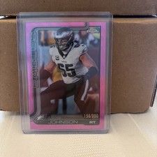 Topps 2025 Topps Chrome Lane Johnson Philadelphia Eagles 156/250  #246