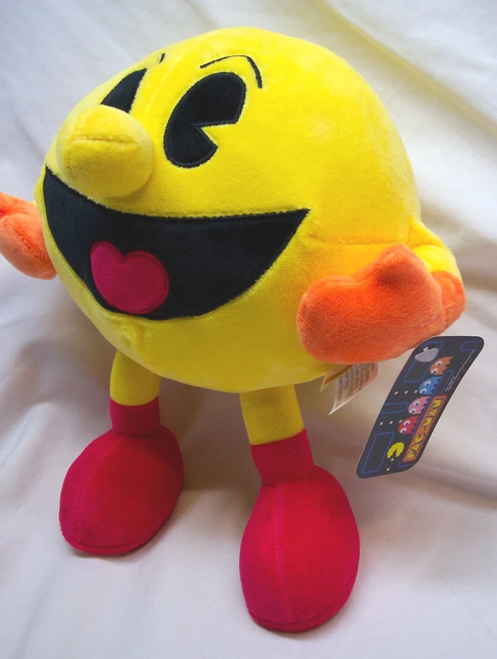 PAC MAN And The Ghostly Adventures 10" Peluche JUGUETE ANIMAL DE PELUCHE NUEVO Videojuego Foto 2 de 4
