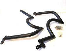 Motorcycle Crash Bar Engine Guard Black With Hardware