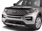Explorer® 2020-2026 Smoke Front Hood Deflector Bug Protector Shield Bonnet Guard