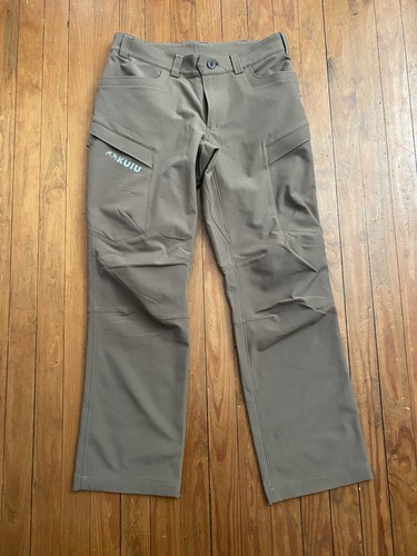 Kuiu Mens Attack Hunting Pants 32S Major Brown Vented