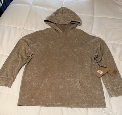 Broken Threads Streetwear Neutral Tie-dye/Marble Pattern Hoodie Medium NWT