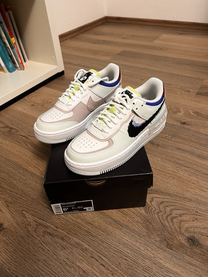 Nike Air Force 1 Shadow SE, Barely Green/weiß/Platinum violet/schwarz/EUR 37,5
