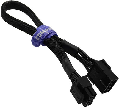 Comeap 8 Pin CPU Power Adapter, Pcie 8 Pin Female to CPU 8 Pin (4+4 Detachable)