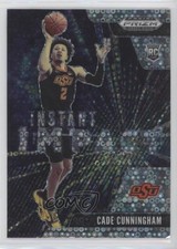 2021-22 Panini Prizm Draft Picks Instant Impact Circles Cade Cunningham #1 0so2