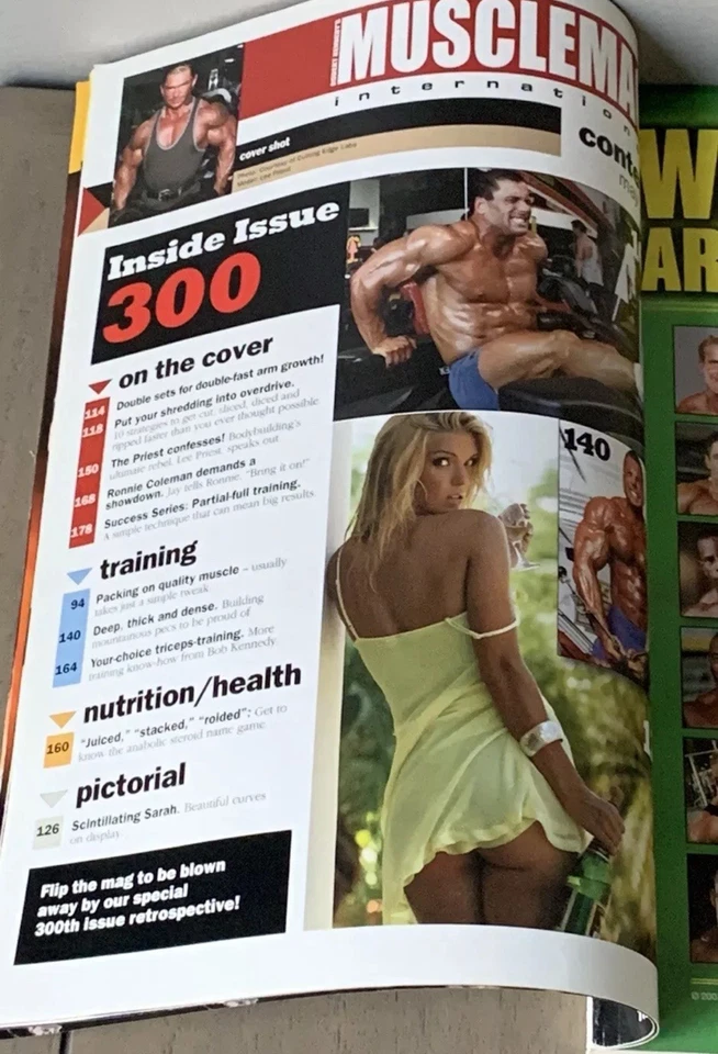 Lee Priest W/ Poster - MuscleMag Bodybuilding Magazine - May 2007 - Image 2 of 4