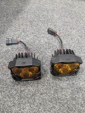 Morimoto 4 Banger Pod Lights Ncs Sae Wide Amber Pair