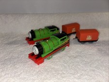 Lot Motorized Trackmaster Thomas Friends Train Tank Engine Percy Mail Cars