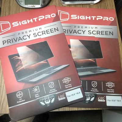 NEW SightPro 15.6 Inch Laptop Privacy Screen Filter for 16:9 Widescreen Display