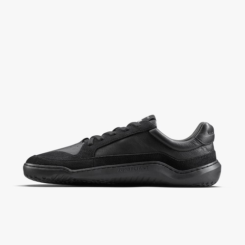 Vivobarefoot Gobi II premium leather Triple Obsidian Mens sz 10 New shoe sneaker - Picture 5 of 7