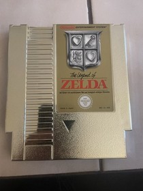 The Legend of Zelda (Nintendo NES, 1985) Europa version PAL Gold