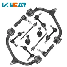 Kucar 12 Front Rear Control Arms for 2004-2006 Ford Expedition Lincoln Navigator