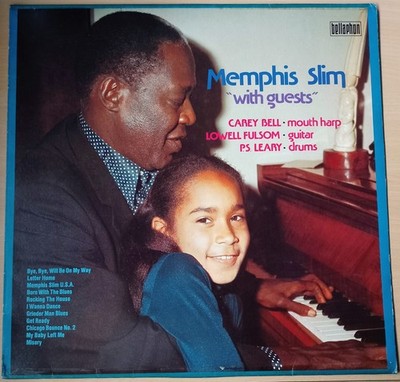 LP Memphis Slim - Memphis Slim With Guests 1976 Ch. Blues neuwertig profess.ger.