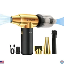 Portable Electric Air Duster - Mini Cordless Blower for PC, Keyboard, Car