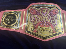 World Heavyweight Championship Belt Adult Size Raplica 4mm ZINC