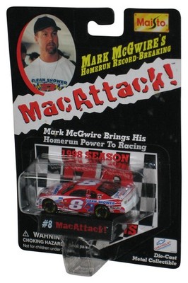 Maisto Mark McGwire's Mac Attack 1998 Saison Homeruns Rotes Spielzeugauto
