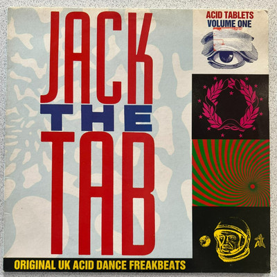 Jack The Tab Acid Tablets Volume One ACID 001 UK 1988 Acid House Vinyl LP
