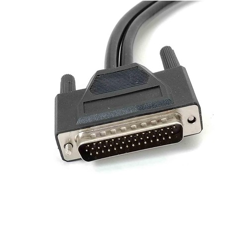 Cavo seriale sdoppiatore 2 vie DB44 maschio a DB9 maschio e maschio 50 cm - Foto 3 di 5
