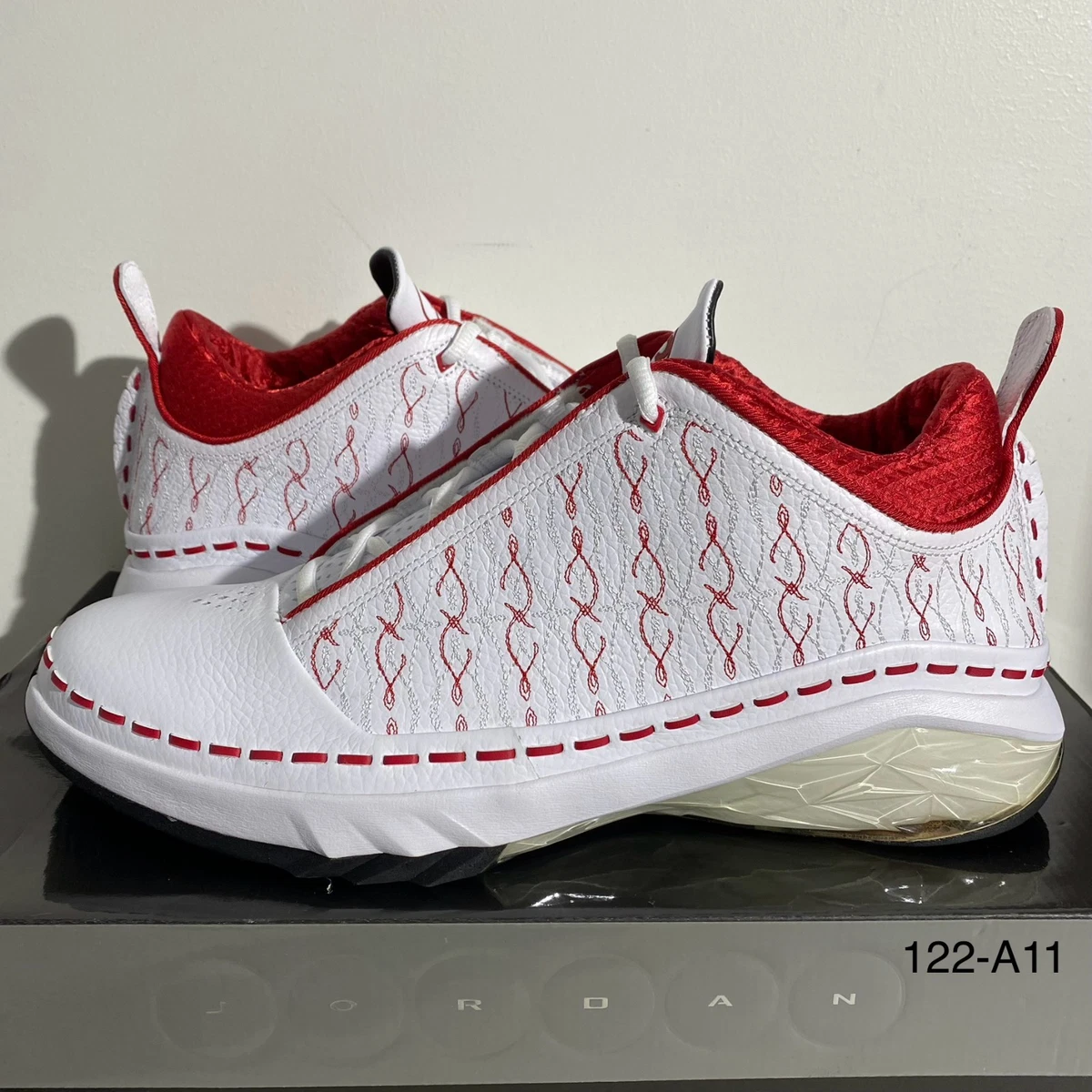 Jordan 23 OG Low White Varsity Red for Sale | Authenticity