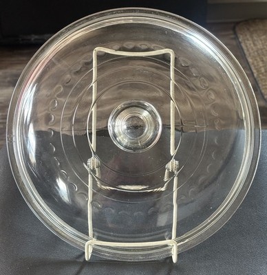Wagner Ware Replacement Glass Lid Unmarked Domed C-8 Self-Basting 10'' Griswold