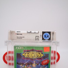 NES Nintendo SEICROSS With ROUND SOQ! WATA GRADED 9.4 A! NEW & Factory Sealed!