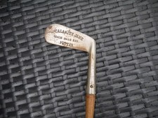 Antique Vintage Hickory Shaft Bobby Jones Calamity Jane Putter
