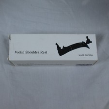 Adjustable Violin Shoulder Rest 4/4 3/4 Size Collapsible Black Made in China