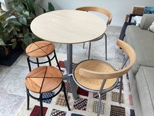 IKEA Table Chairs and Stools In Excellent Condition Set of 4