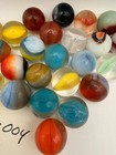 Vintage Mixed Glass Marbles Estate Collection Lot of 25 As Found Swirls Auction — photo 3