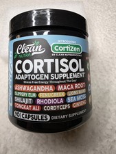 CleanNutra CortiZen Cortisol Adaptogen Supplement- 90 Vegan Capsules