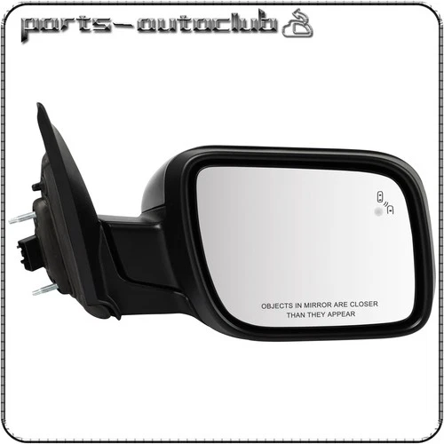 For 16-19 Ford Explorer Right Side Mirror Signal Puddle Heated Power-folding BSM