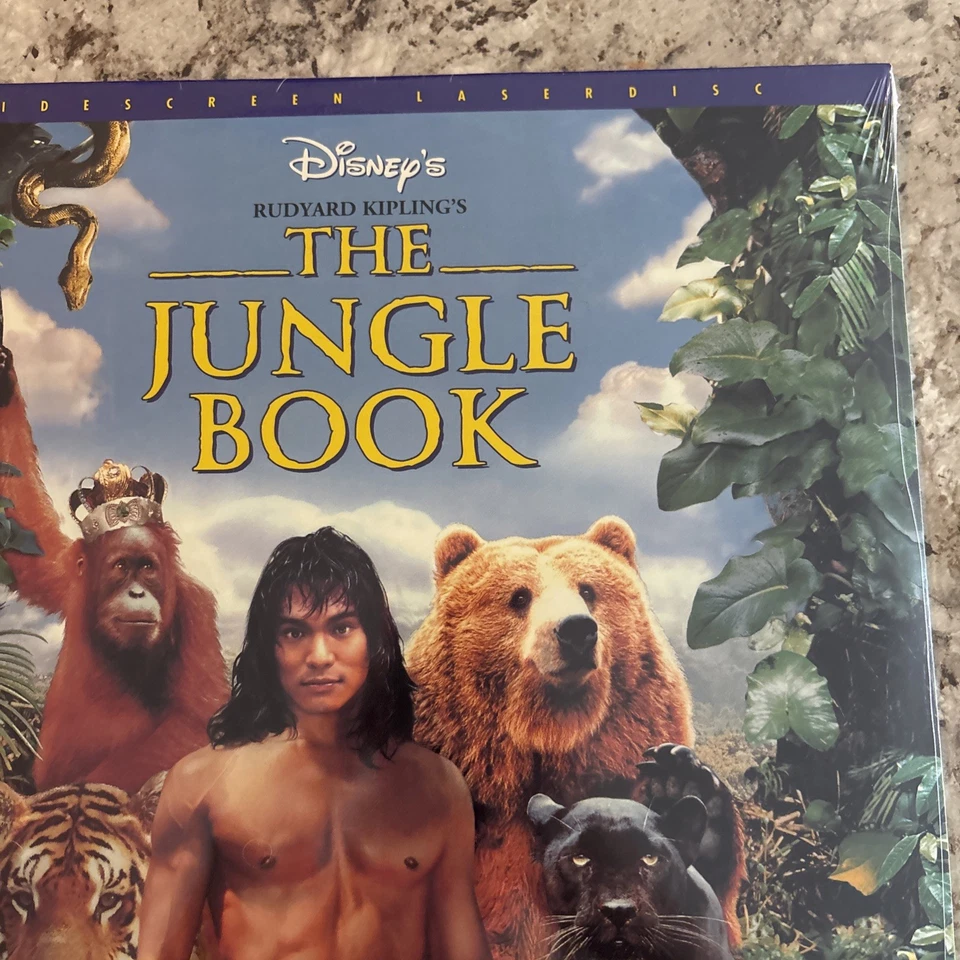 Disney’s The Jungle Book (Laserdisc, 1995) Rudyard Kipling NEW SEALED - Image 2 of 4