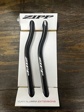 Zipp Speed Weaponry Vuka Alumina Extensions, Race, 22.2mm, Bead Blast Black with