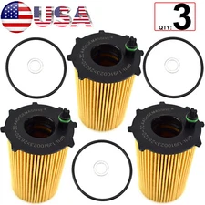 For Hyundai Azera Kia Sedona 3.3L 3342CC V6 Engine 3Pcs Oil Filter 26320-3CAA0