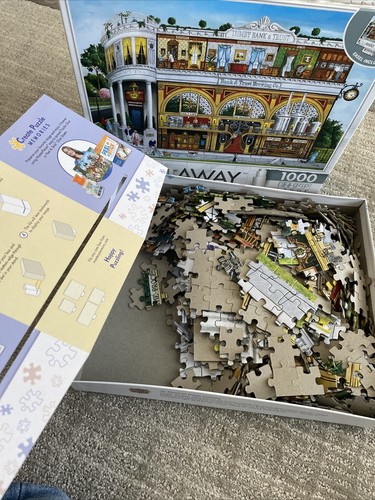 1000 Piece Puzzle Bank & Brew Jigsaw Puzzle 34'' x 23.5'' MasterPieces - Picture 7 of 10