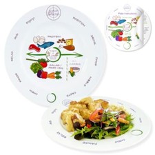 - 2 Pack MELAMINE Bariatric Portion Control Plate 8 . Get the Bariatric Surge...