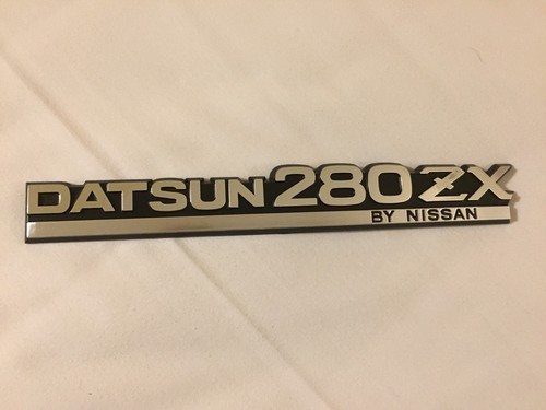 x1 New Vintage Style DATSUN 280ZX Emblem Replaces OEM Z Series 240Z 260Z - Picture 2 of 9