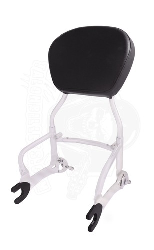 Respaldo cromado barra Sissy apto para Indian Chieftain 2014-2022 con carretes de montaje - Imagen 5 de 6