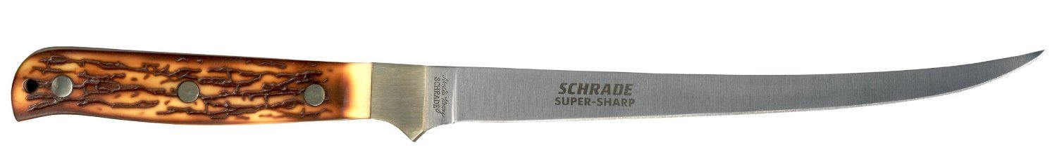 Uncle Henry TB-167UH Filetiermesser – Klingenlänge 18,42cm, Robustes Steak- & Fischmesser
