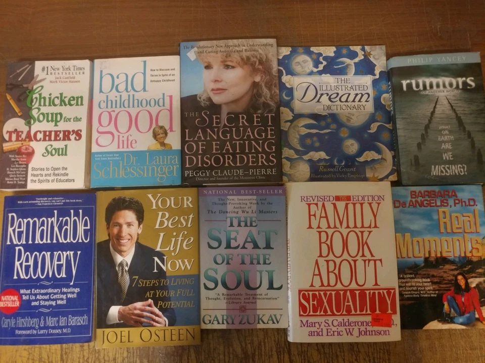 Lot of 20 PSYCHOLOGY SELF HELP ESTEEM THERAPY RECOVERY INSPIRE Book MIX*UNSORTED - Image 4 of 4